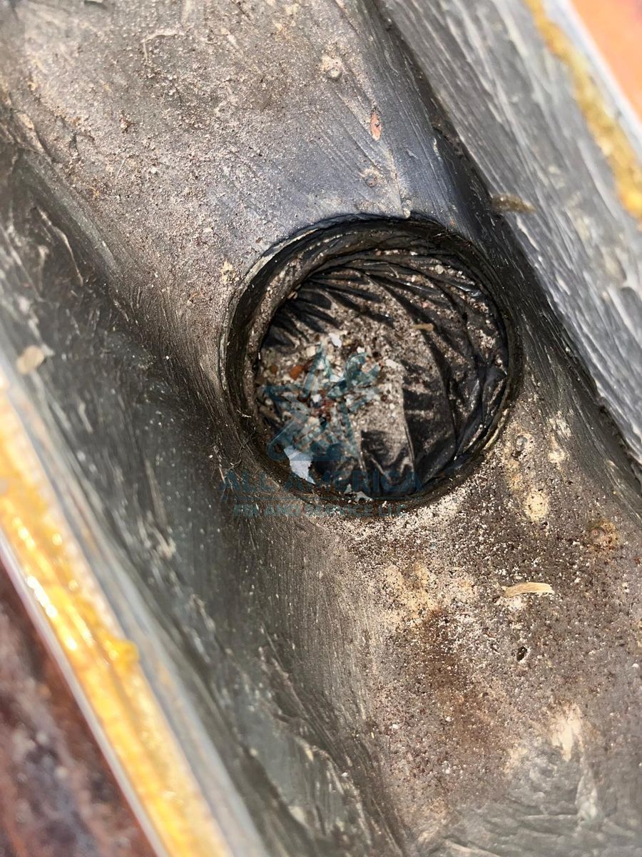 Flexible duct run cleaned, Florida